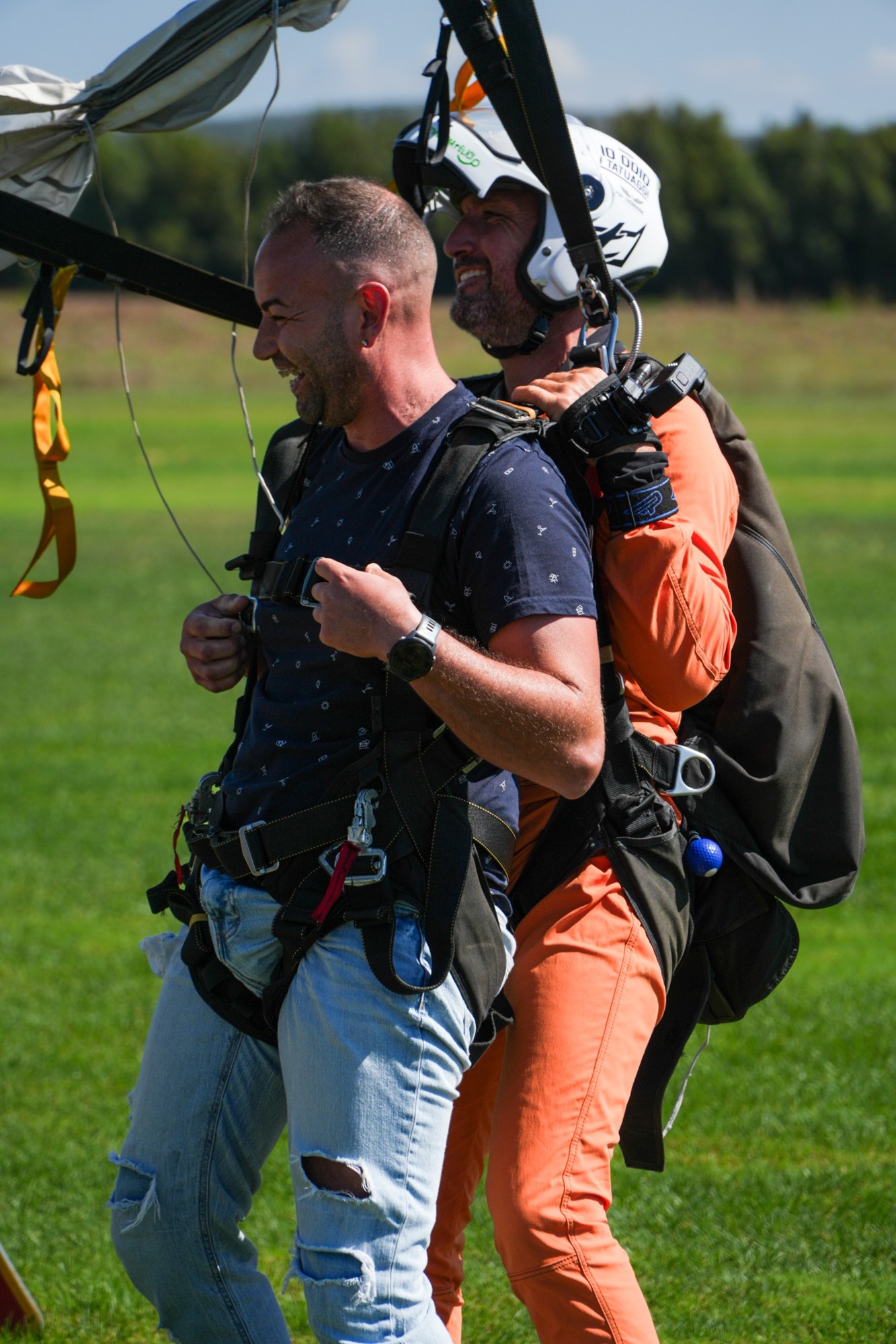 La vita e le persone della dropzone