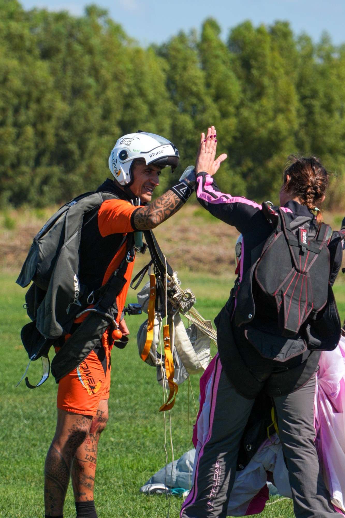 La vita e le persone della dropzone