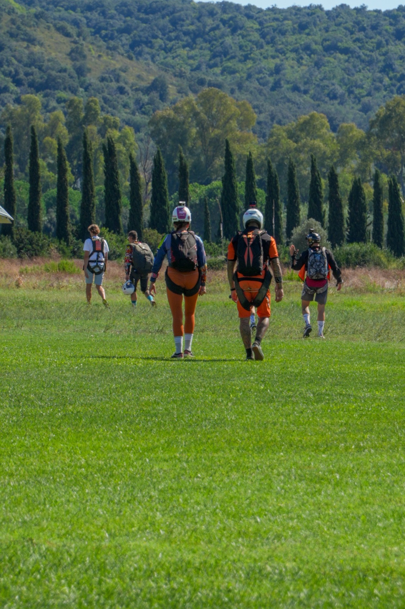La vita e le persone della dropzone