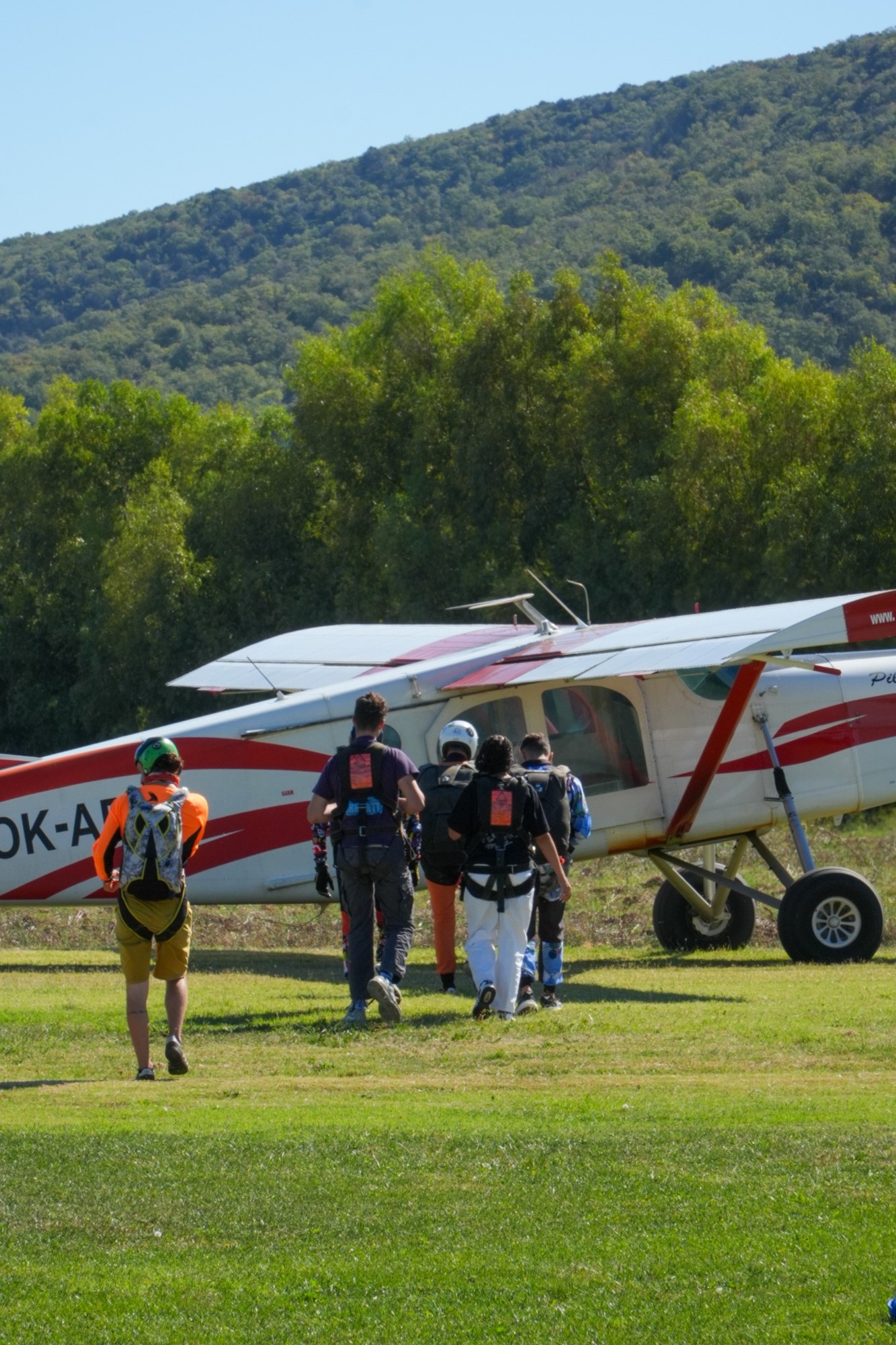 La vita e le persone della dropzone