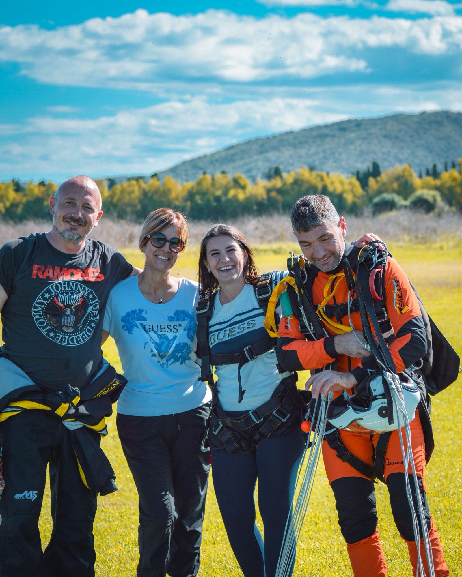 La vita e le persone della dropzone